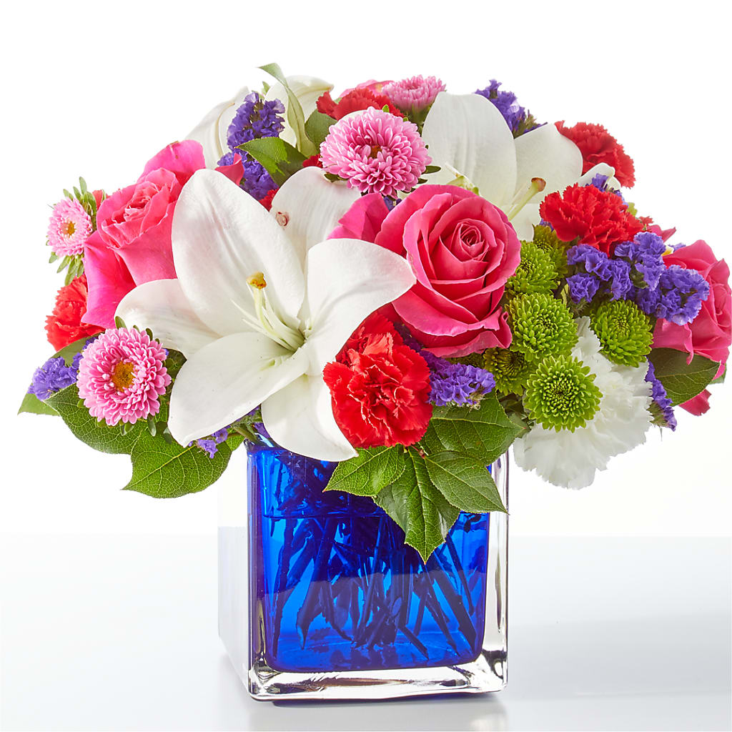Quality Time Bouquet – BRICK HOUSE FLORIST & GIFTS, Staunton IL