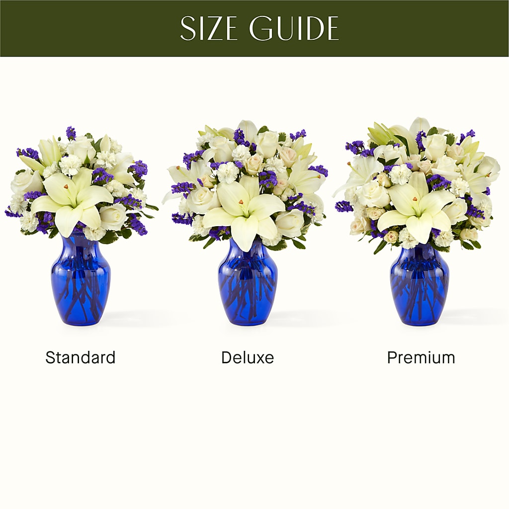 Sapphire Rush Bouquet – BRICK HOUSE FLORIST & GIFTS, Staunton IL