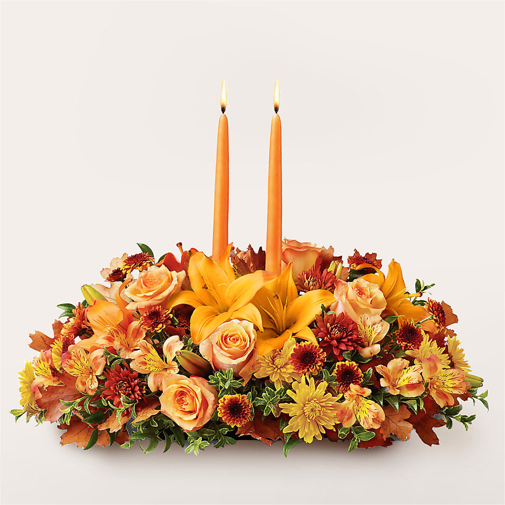 Traditions Centerpiece – BRICK HOUSE FLORIST & GIFTS, Staunton IL