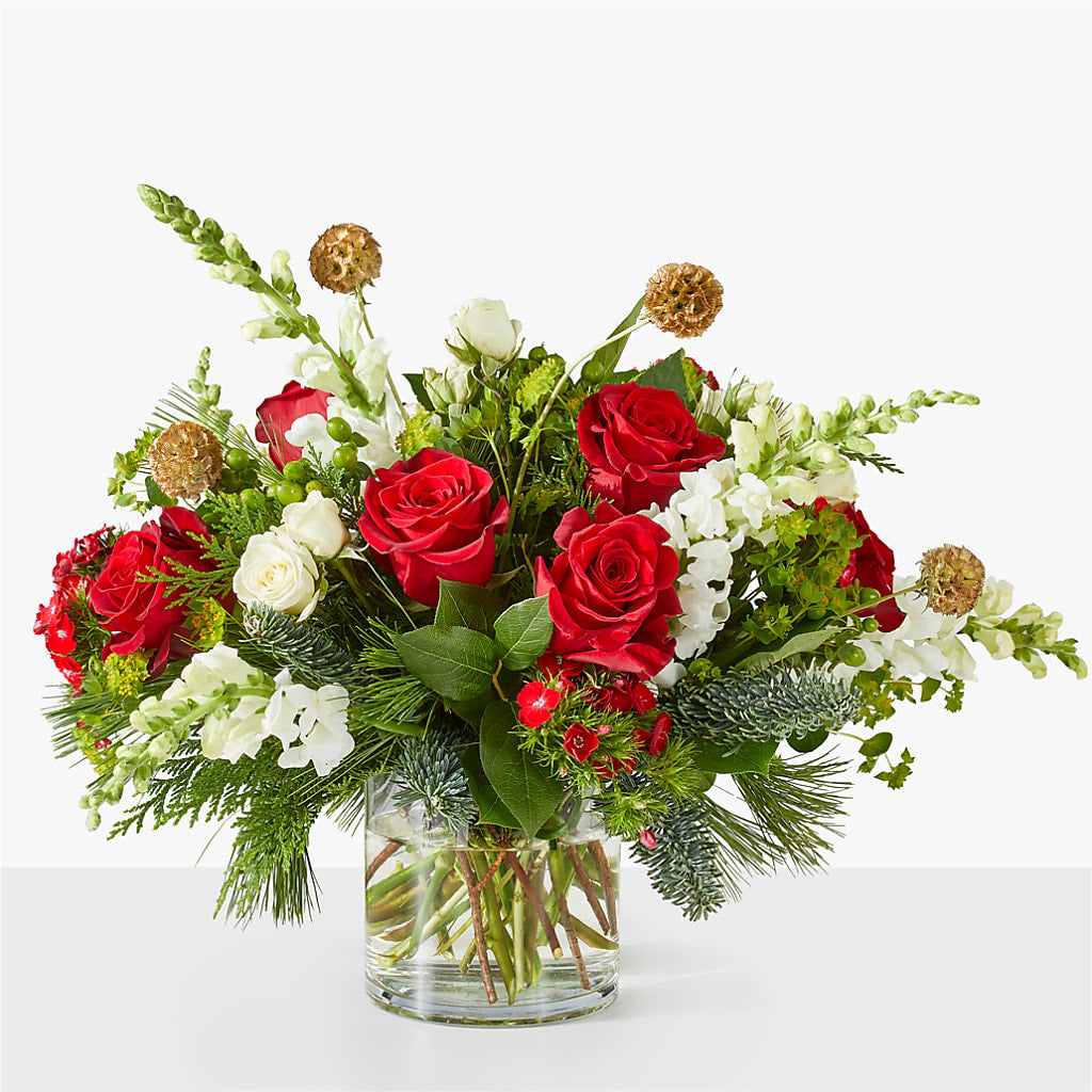 Deck the Halls Bouquet – BRICK HOUSE FLORIST & GIFTS, Staunton IL