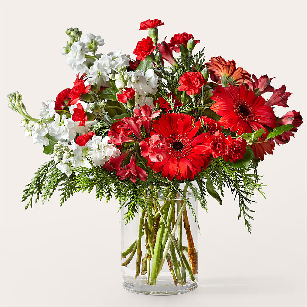 Holidaisy Bouquet – BRICK HOUSE FLORIST & GIFTS, Staunton IL