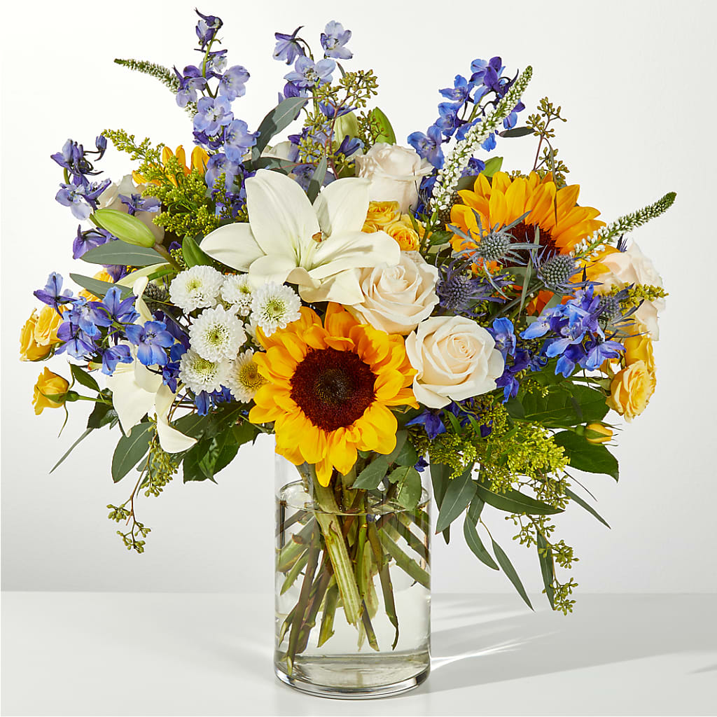 Wonderfully Sunny Bouquet – BRICK HOUSE FLORIST & GIFTS, Staunton IL