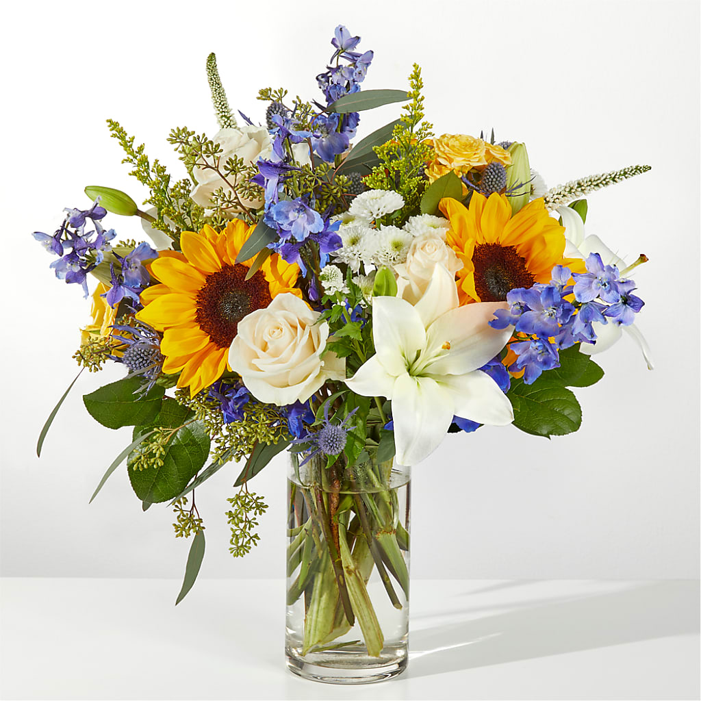 Wonderfully Sunny Bouquet – BRICK HOUSE FLORIST & GIFTS, Staunton IL