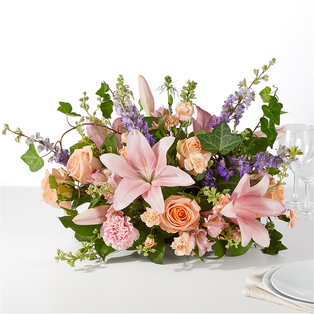 Blossom Time Centerpiece – BRICK HOUSE FLORIST & GIFTS, Staunton IL