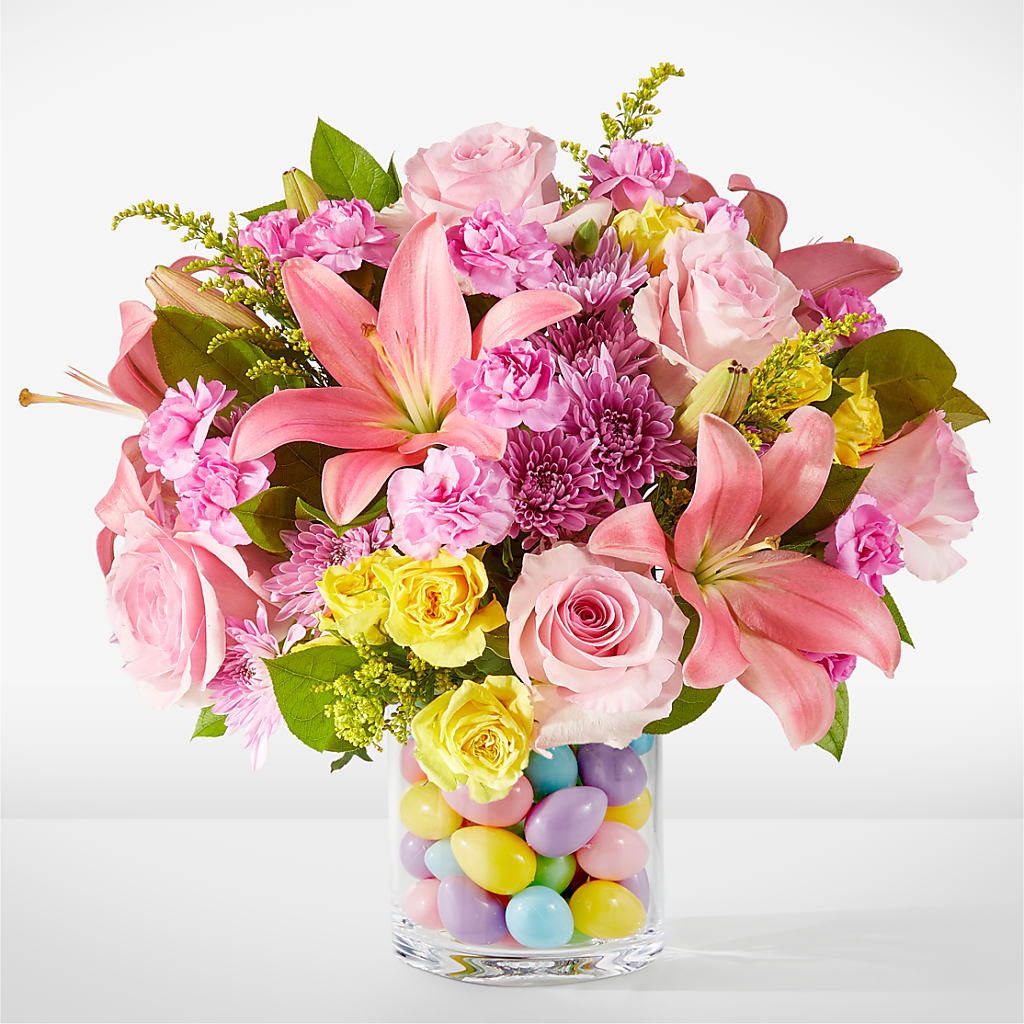 Easter Egg Hunt Bouquet – BRICK HOUSE FLORIST & GIFTS, Staunton IL