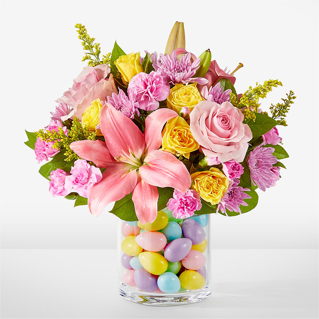 Easter Egg Hunt Bouquet – BRICK HOUSE FLORIST & GIFTS, Staunton IL