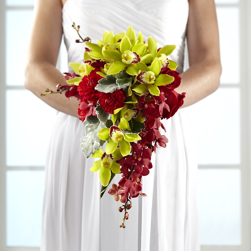 Elegant Orchid Bouquet – BRICK HOUSE FLORIST & GIFTS, Staunton IL