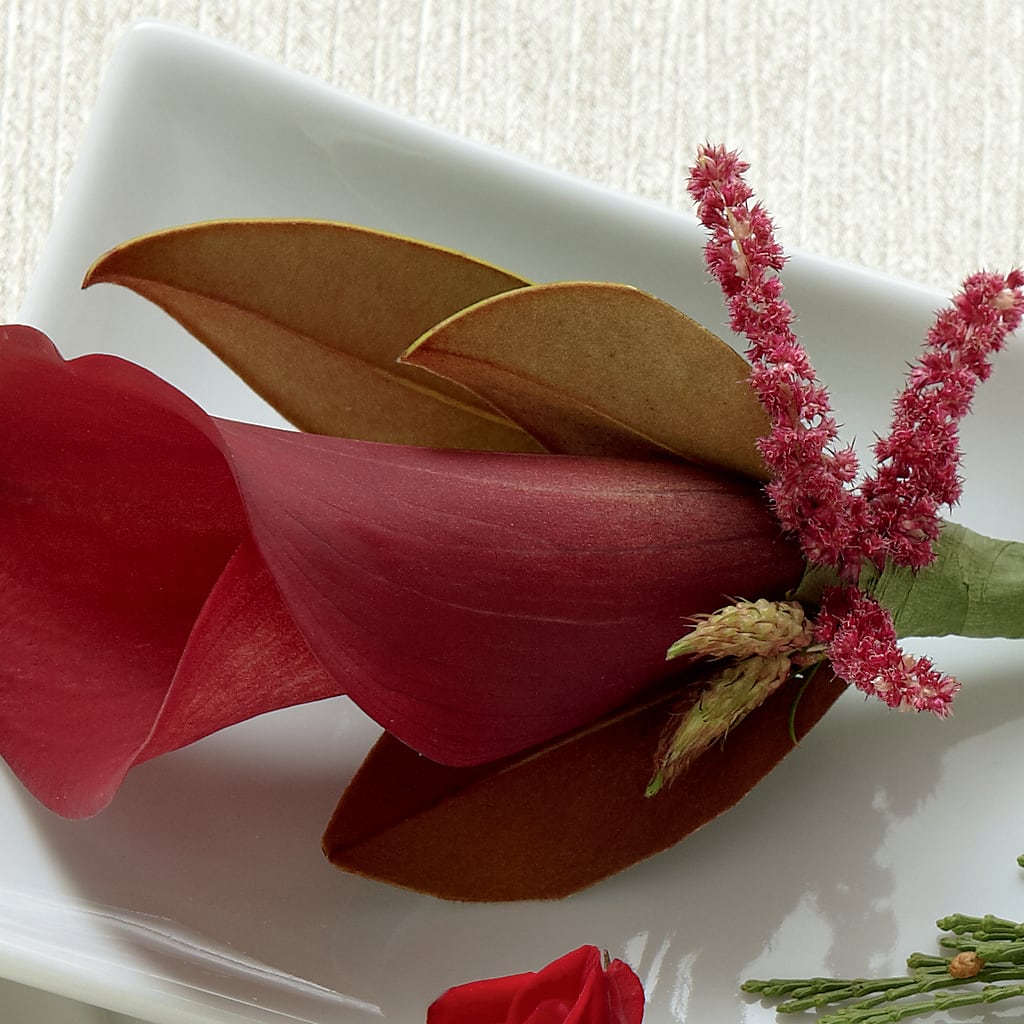 Red Calla Boutonniere – BRICK HOUSE FLORIST & GIFTS, Staunton IL