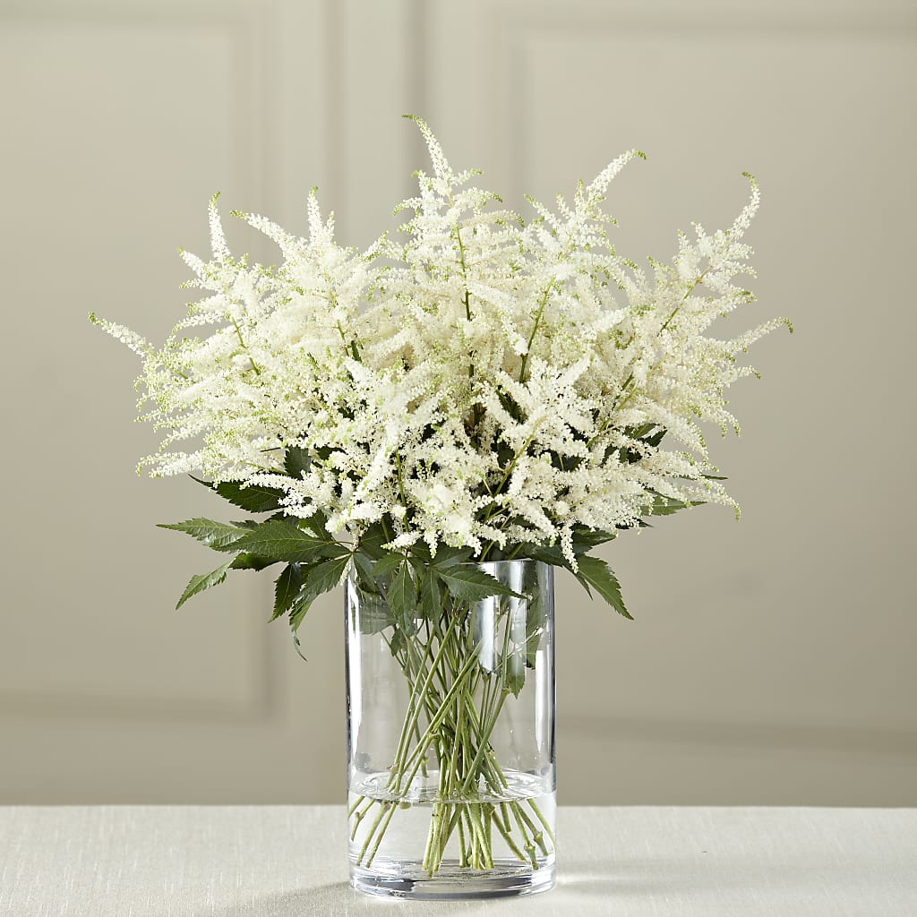 White Astilbe Bouquet – BRICK HOUSE FLORIST & GIFTS, Staunton IL