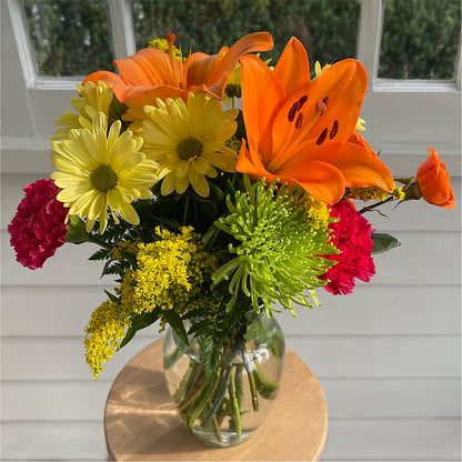 Bold & Bright – A Florist Original – BRICK HOUSE FLORIST & GIFTS, Staunton IL