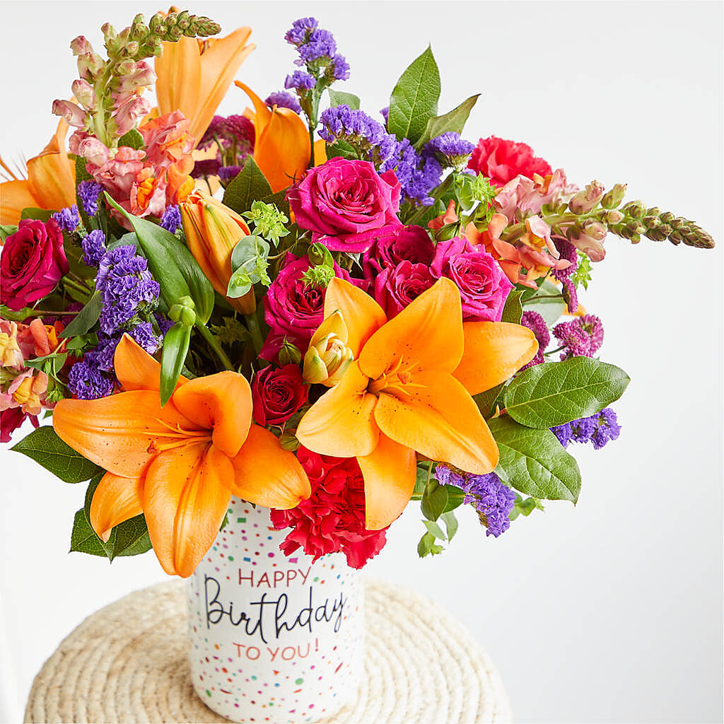 Birthday Palooza Bouquet – BRICK HOUSE FLORIST & GIFTS, Staunton IL