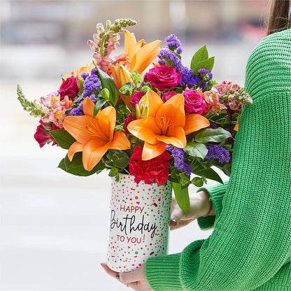 Birthday Palooza Bouquet – BRICK HOUSE FLORIST & GIFTS, Staunton IL