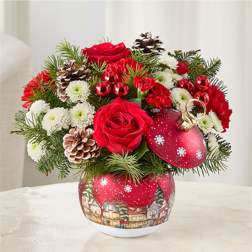 Christmas Carols Ornament – BRICK HOUSE FLORIST & GIFTS, Staunton IL