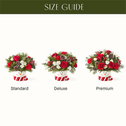 Jolly Snowman Bouquet – BRICK HOUSE FLORIST & GIFTS, Staunton IL