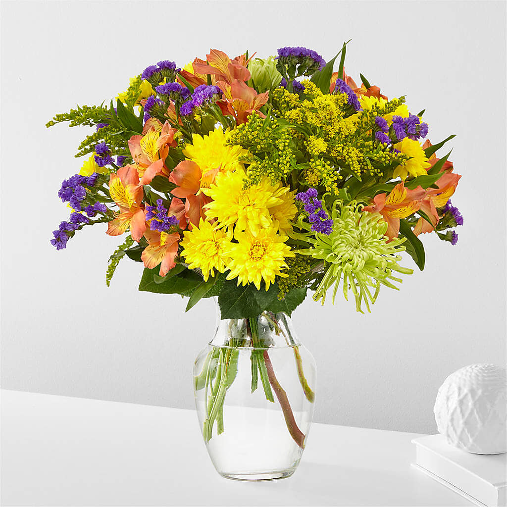 Marmalade Skies Bouquet – BRICK HOUSE FLORIST & GIFTS, Staunton IL