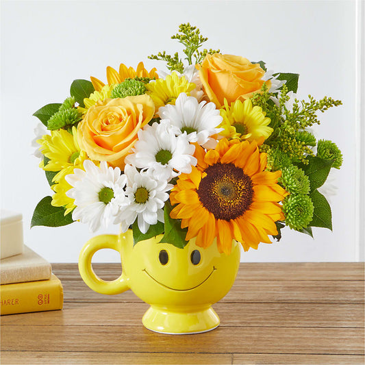 Be Happy Bouquet – BRICK HOUSE FLORIST & GIFTS, Staunton IL