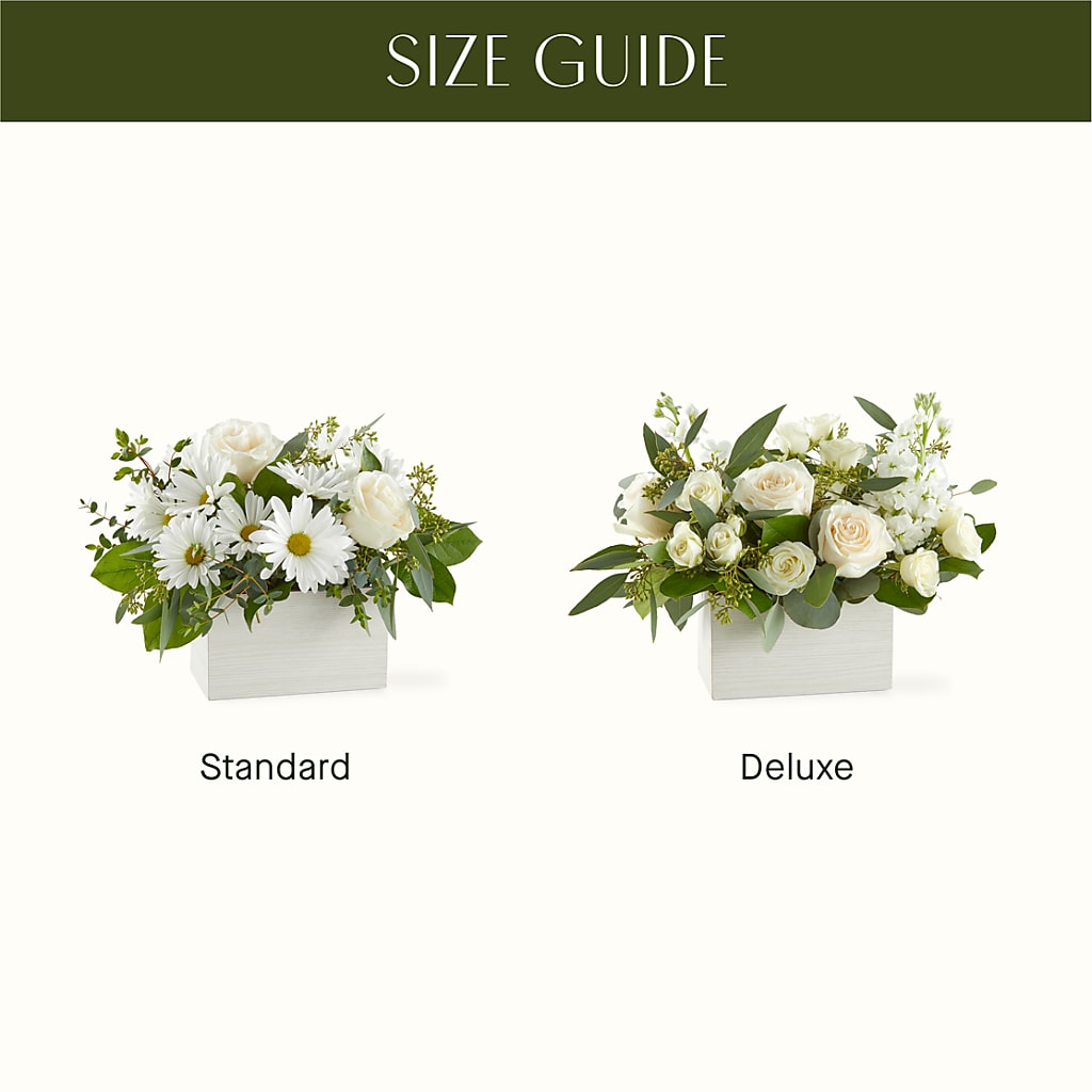 Fresh Linen Box Bouquet – BRICK HOUSE FLORIST & GIFTS, Staunton IL