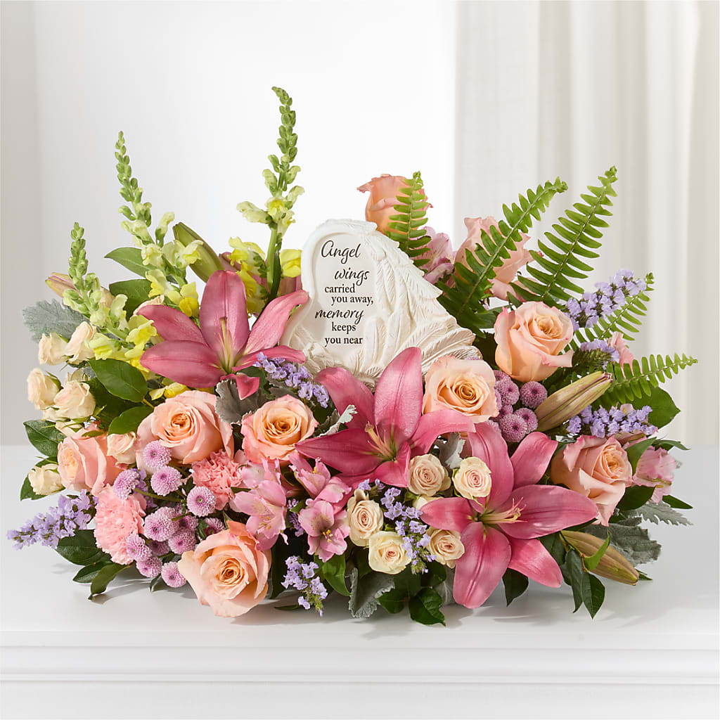 Gentle Light Arrangement – BRICK HOUSE FLORIST & GIFTS, Staunton IL