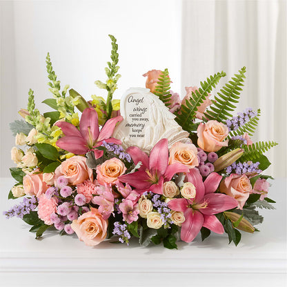 Gentle Light Arrangement – BRICK HOUSE FLORIST & GIFTS, Staunton IL