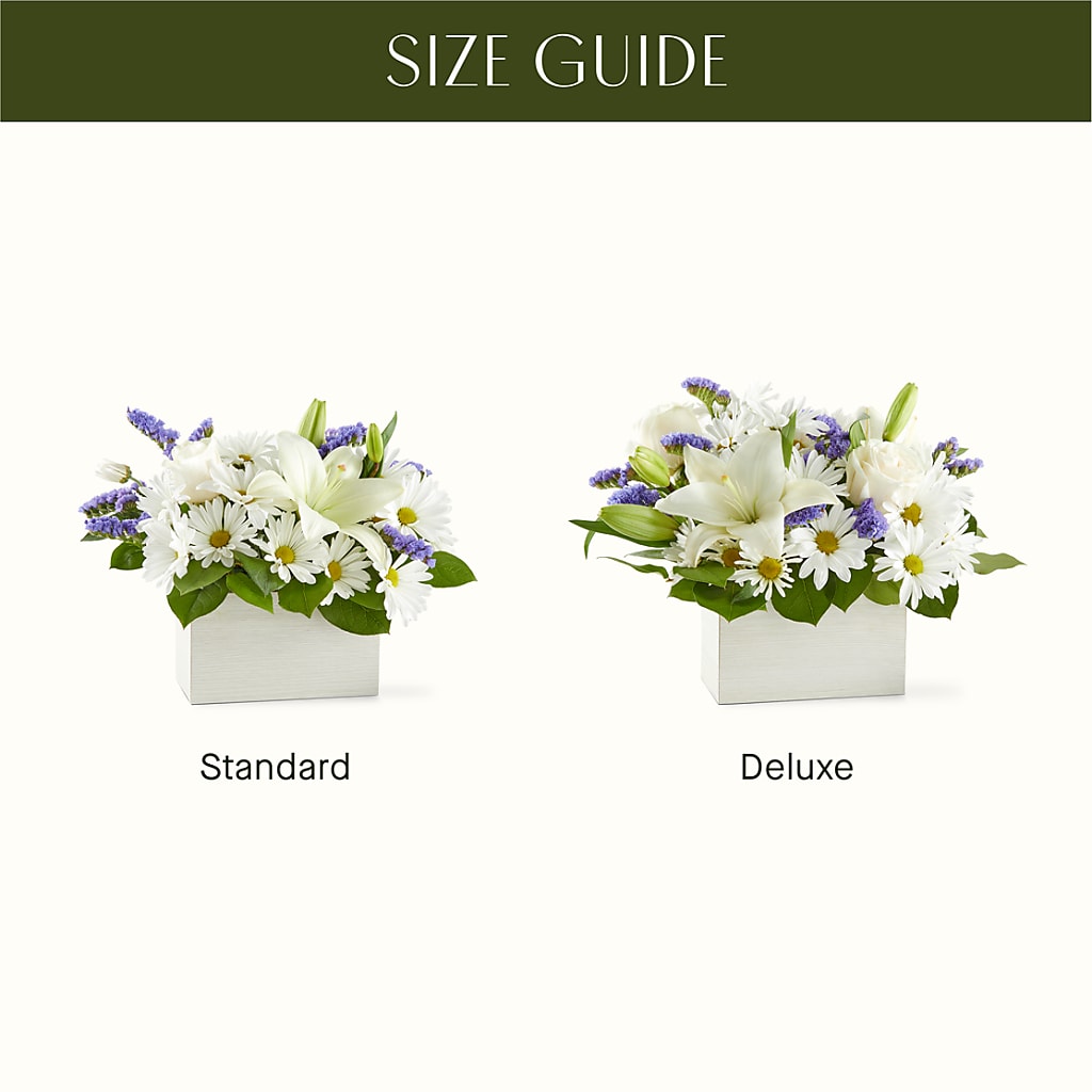 Beyond Blue Box Bouquet – BRICK HOUSE FLORIST & GIFTS, Staunton IL