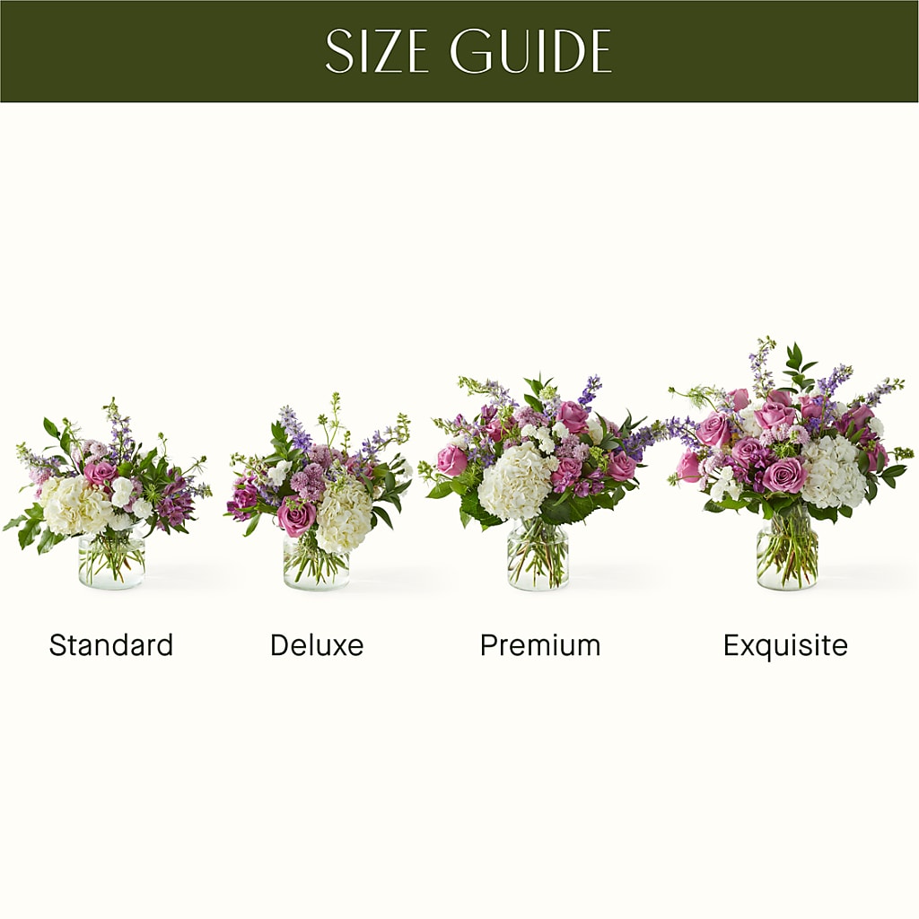 Violet Caress Bouquet – BRICK HOUSE FLORIST & GIFTS, Staunton IL