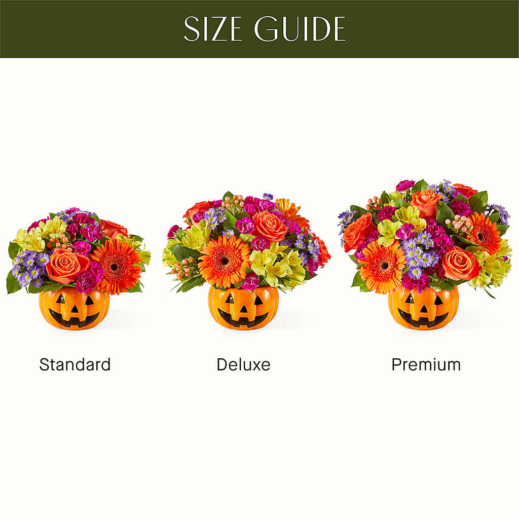 Tricks & Treats Pumpkin – BRICK HOUSE FLORIST & GIFTS, Staunton IL