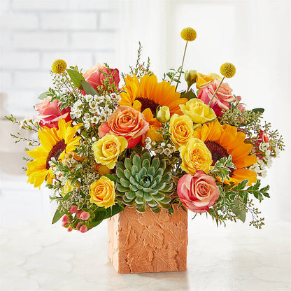 Sunflower Season Bouquet – BRICK HOUSE FLORIST & GIFTS, Staunton IL