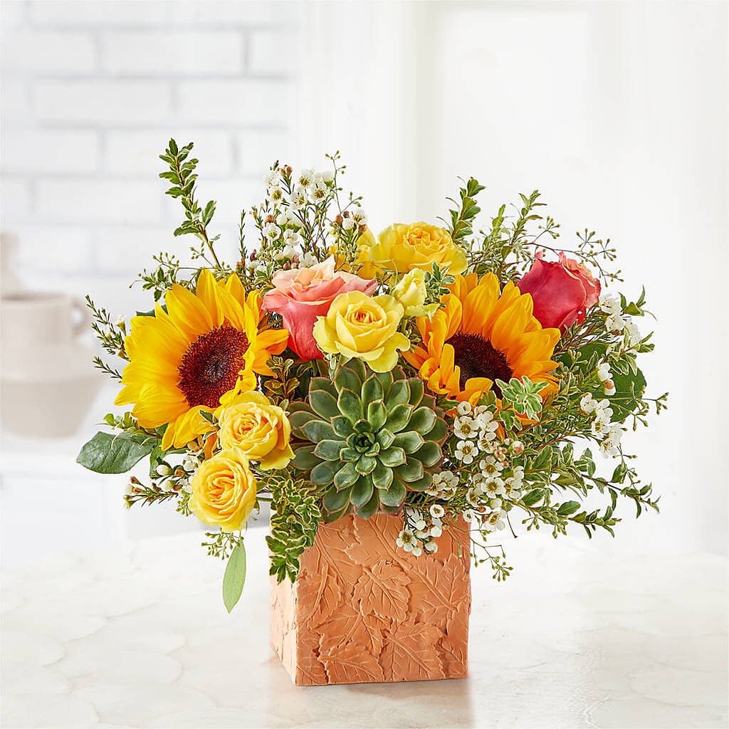 Sunflower Season Bouquet – BRICK HOUSE FLORIST & GIFTS, Staunton IL