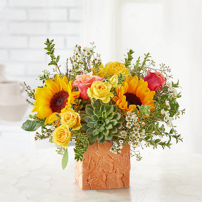 Sunflower Season Bouquet – BRICK HOUSE FLORIST & GIFTS, Staunton IL