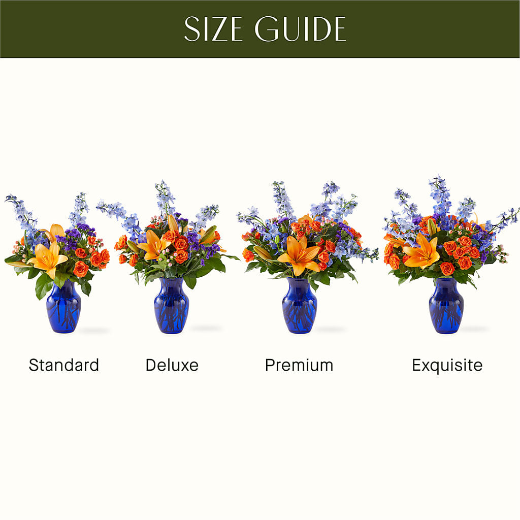 Radiant Citrus Bouquet – BRICK HOUSE FLORIST & GIFTS, Staunton IL