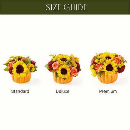 Golden Gourd Pumpkin Bouquet – BRICK HOUSE FLORIST & GIFTS, Staunton IL