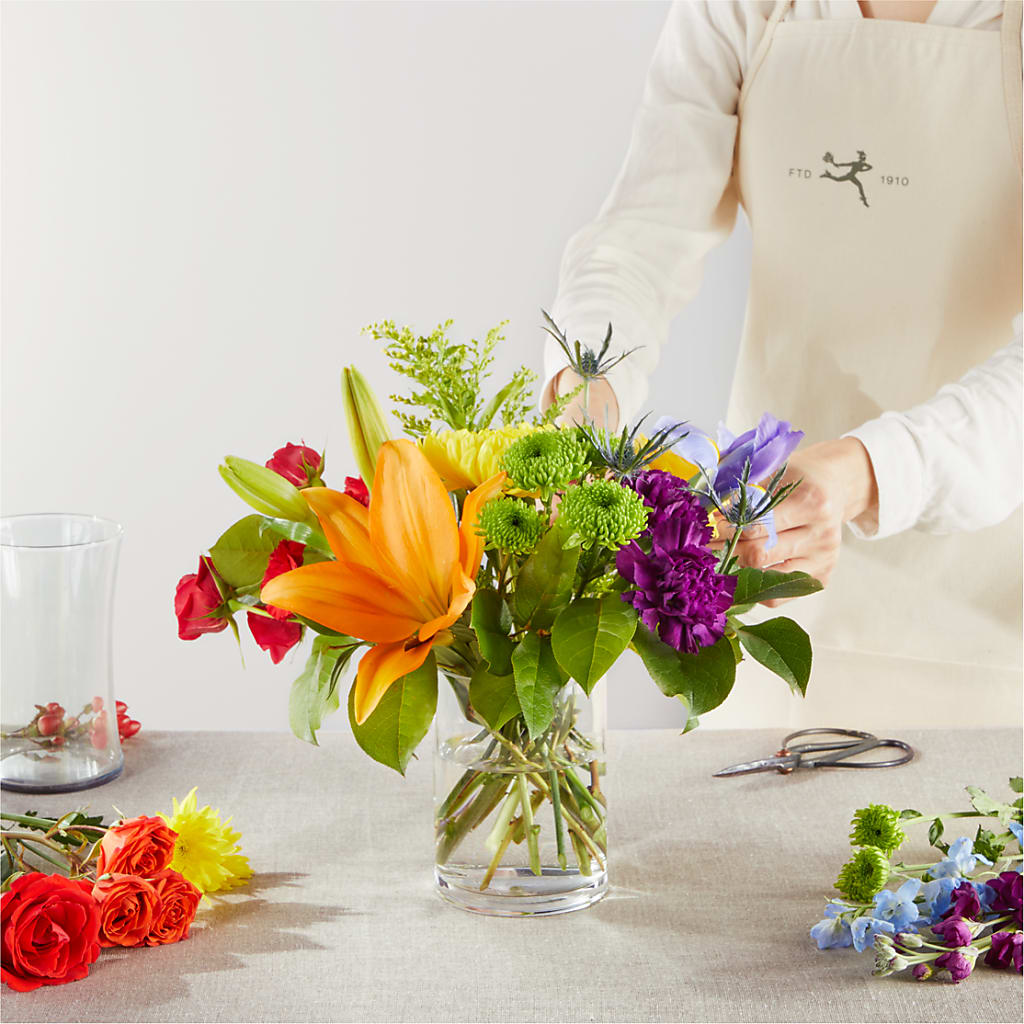 Summer Spectra - A Florist Original – BRICK HOUSE FLORIST & GIFTS, Staunton IL