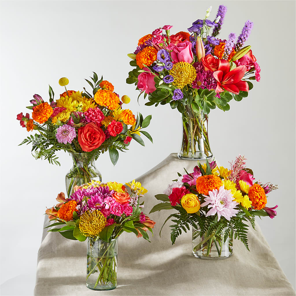 Feast of Color – A Florist Original – BRICK HOUSE FLORIST & GIFTS, Staunton IL