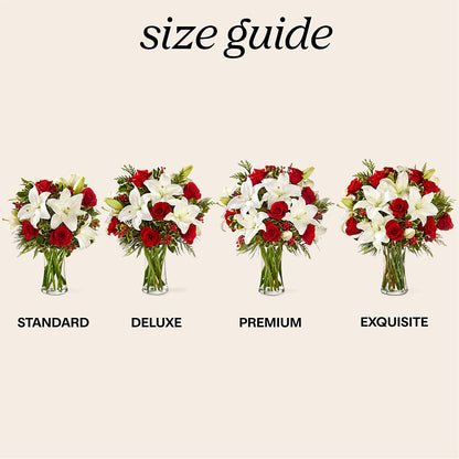 Sparkling Snowflakes Bouquet – BRICK HOUSE FLORIST & GIFTS, Staunton IL