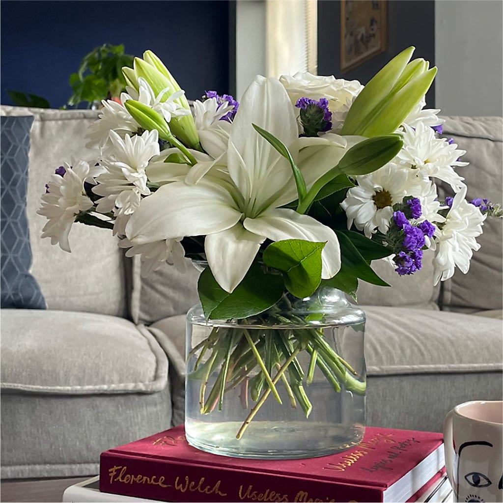 Beyond Blue Bouquet – BRICK HOUSE FLORIST & GIFTS, Staunton IL