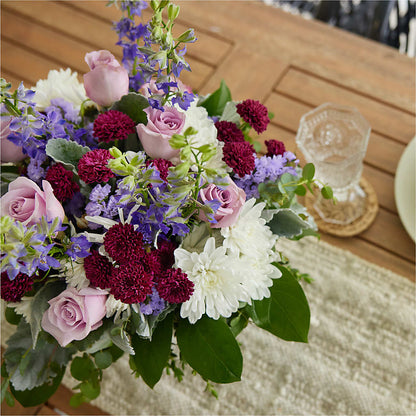 Violet Frost Bouquet – BRICK HOUSE FLORIST & GIFTS, Staunton IL