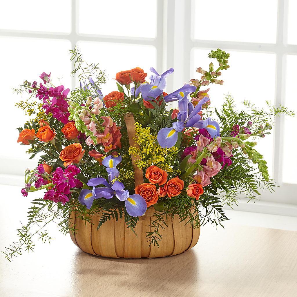 Garden of Life Basket – BRICK HOUSE FLORIST & GIFTS, Staunton IL