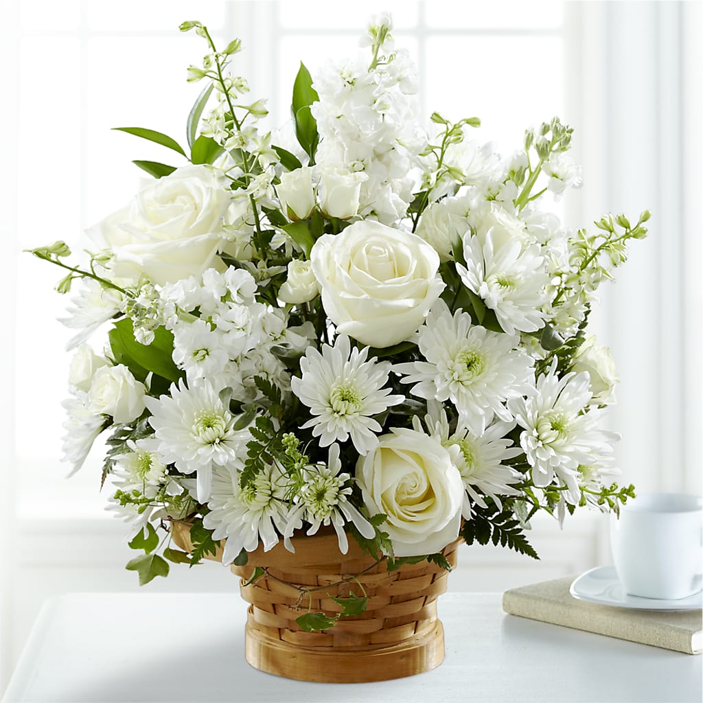 Heartfelt Condolences Arrangement – BRICK HOUSE FLORIST & GIFTS, Staunton IL