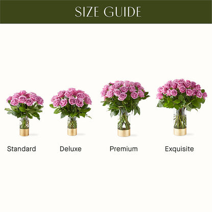 Secret Admirer Lavender Rose Bouquet – BRICK HOUSE FLORIST & GIFTS, Staunton IL