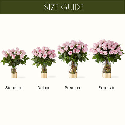 Picture Perfect Pink Rose Bouquet – BRICK HOUSE FLORIST & GIFTS, Staunton IL