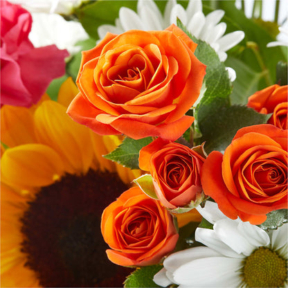 Sun-drenched Blooms Bouquet – BRICK HOUSE FLORIST & GIFTS, Staunton IL