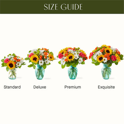 Sun-drenched Blooms Bouquet – BRICK HOUSE FLORIST & GIFTS, Staunton IL