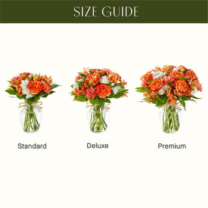 Apricot Glow Bouquet – BRICK HOUSE FLORIST & GIFTS, Staunton IL