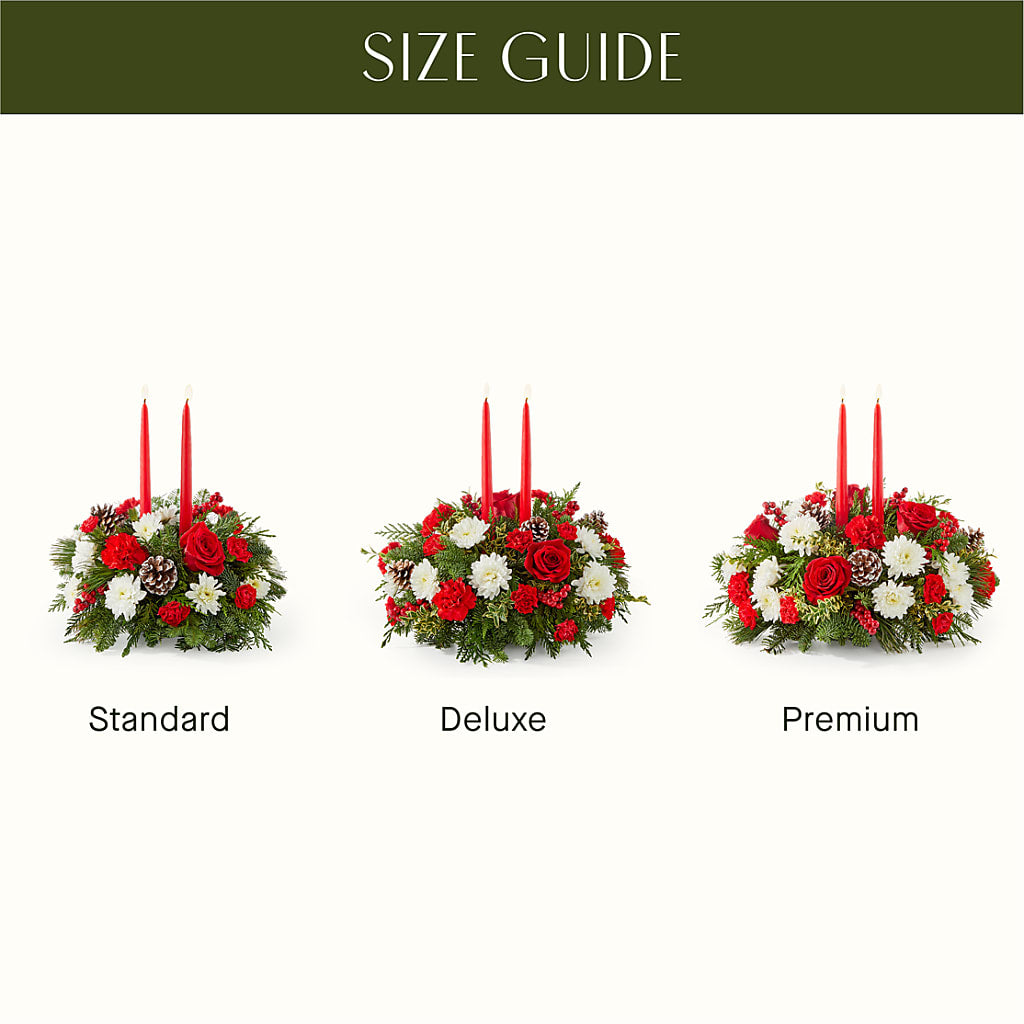 Holiday Soiree Centerpiece – BRICK HOUSE FLORIST & GIFTS, Staunton IL