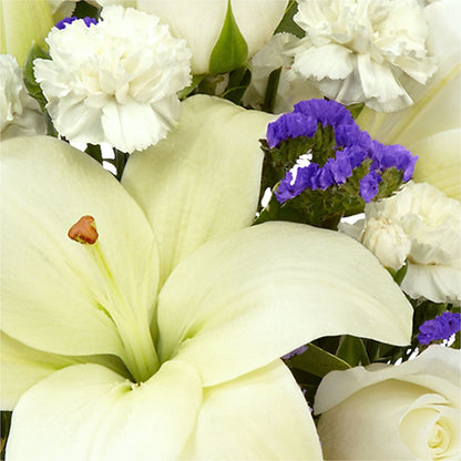 Sapphire Rush Bouquet – BRICK HOUSE FLORIST & GIFTS, Staunton IL