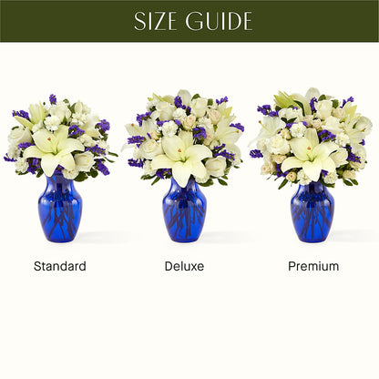 Sapphire Rush Bouquet – BRICK HOUSE FLORIST & GIFTS, Staunton IL