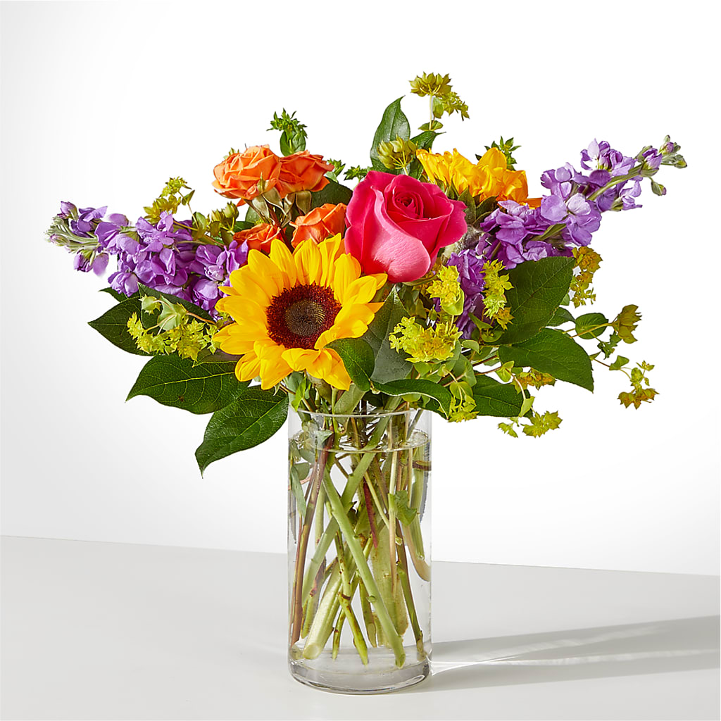 Vibrant Greetings Bouquet – BRICK HOUSE FLORIST & GIFTS, Staunton IL