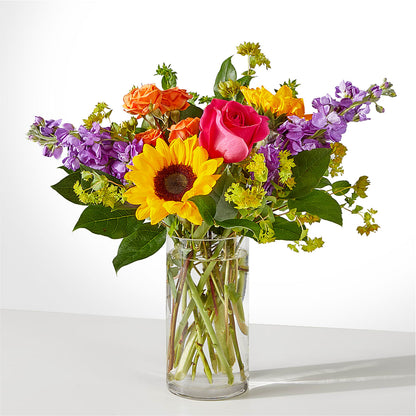 Vibrant Greetings Bouquet – BRICK HOUSE FLORIST & GIFTS, Staunton IL