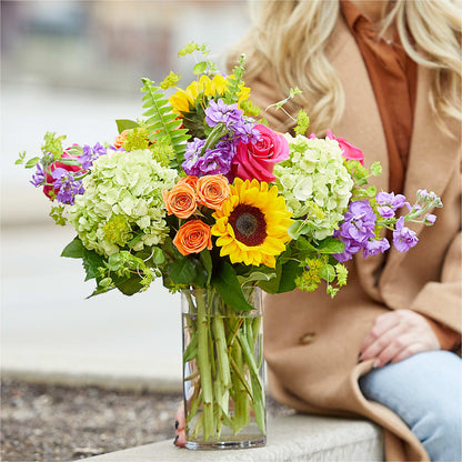 Vibrant Greetings Bouquet – BRICK HOUSE FLORIST & GIFTS, Staunton IL