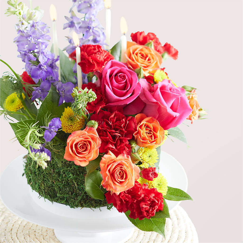 Best Year Yet Floral Cake – BRICK HOUSE FLORIST & GIFTS, Staunton IL